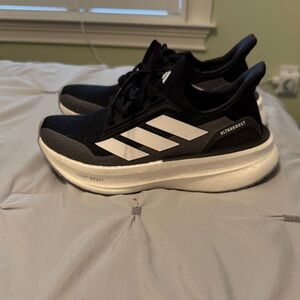 Adidas Ultraboost Black and White Running Shoes